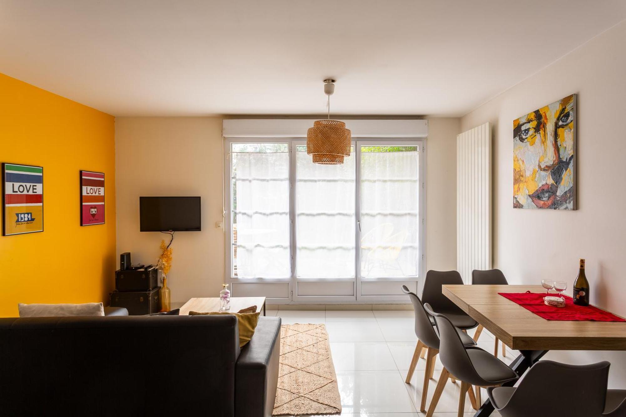 Happy Stay Disney Two - Apartment With Garden & Parking Монтеврен Экстерьер фото